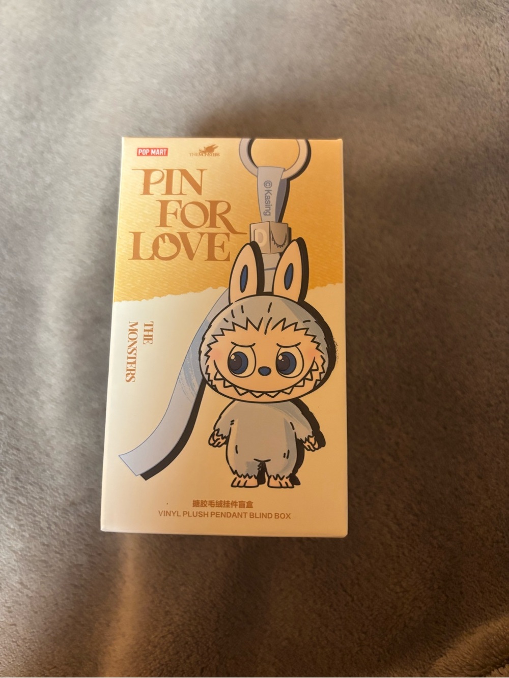 Pin For Love Vinyl Plush Pendant “M”